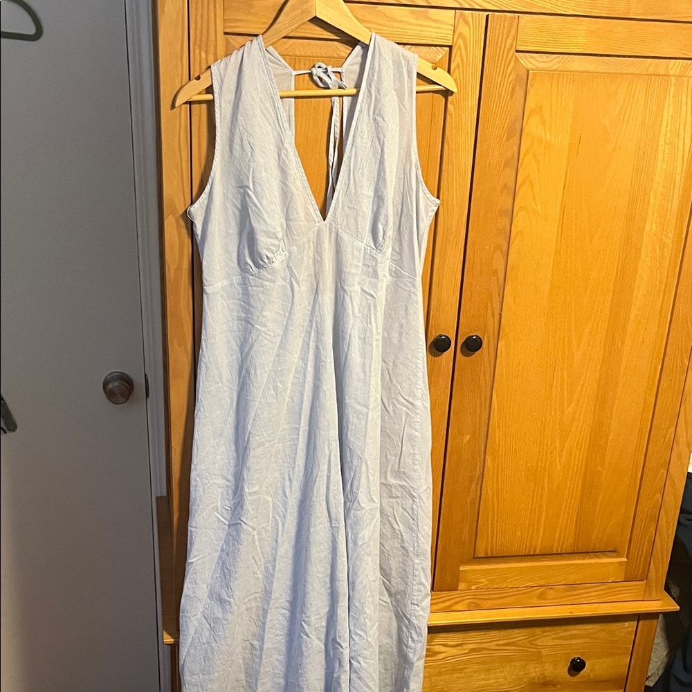 Elegant Sleeveless night gown 100% cotton